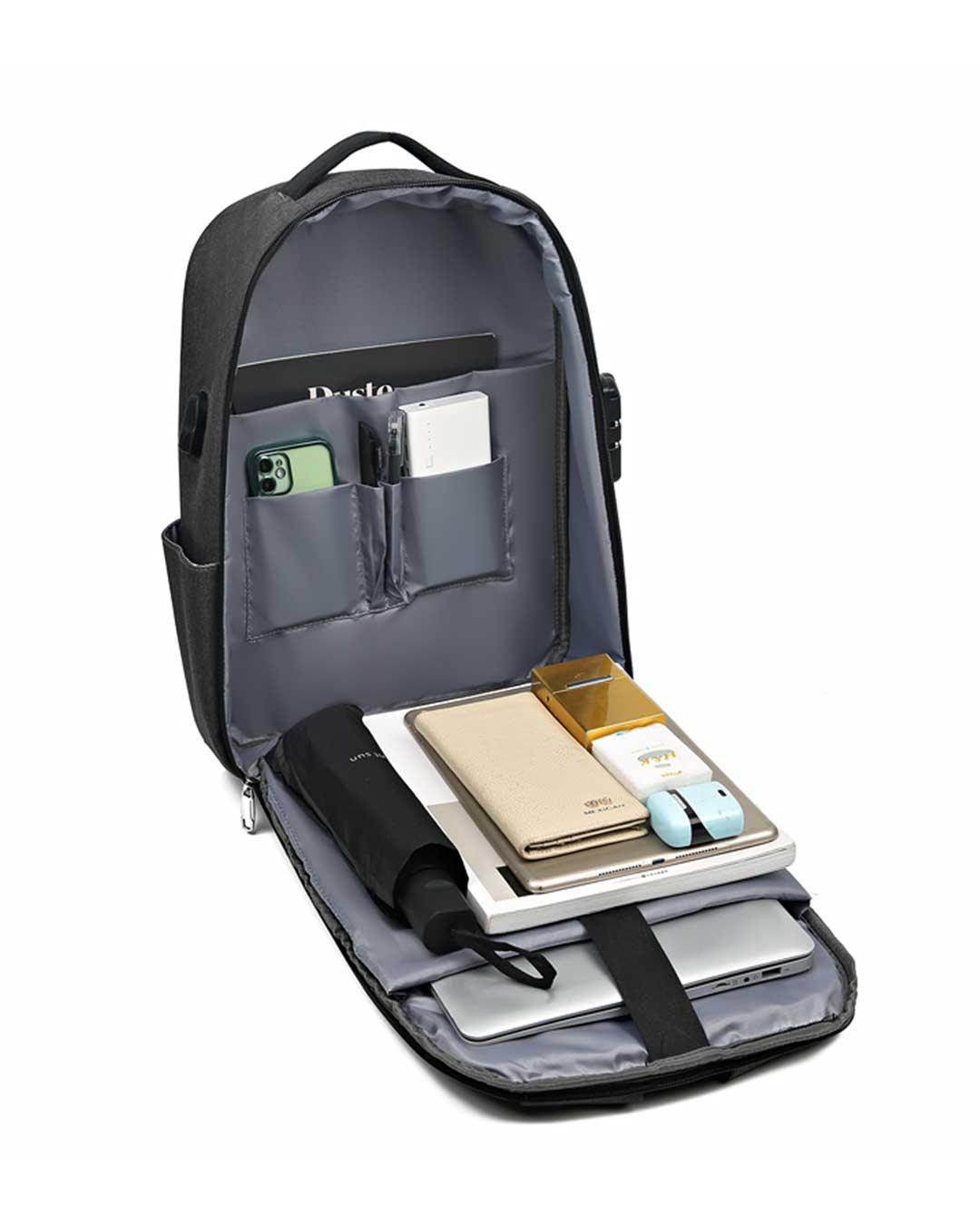 Nomad Laptop Bag - Grey - PYB Fashion