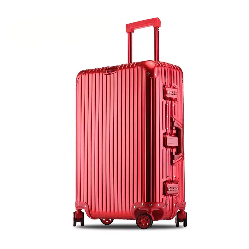 Autograph - Red 20" Aluminium Cabin Bag