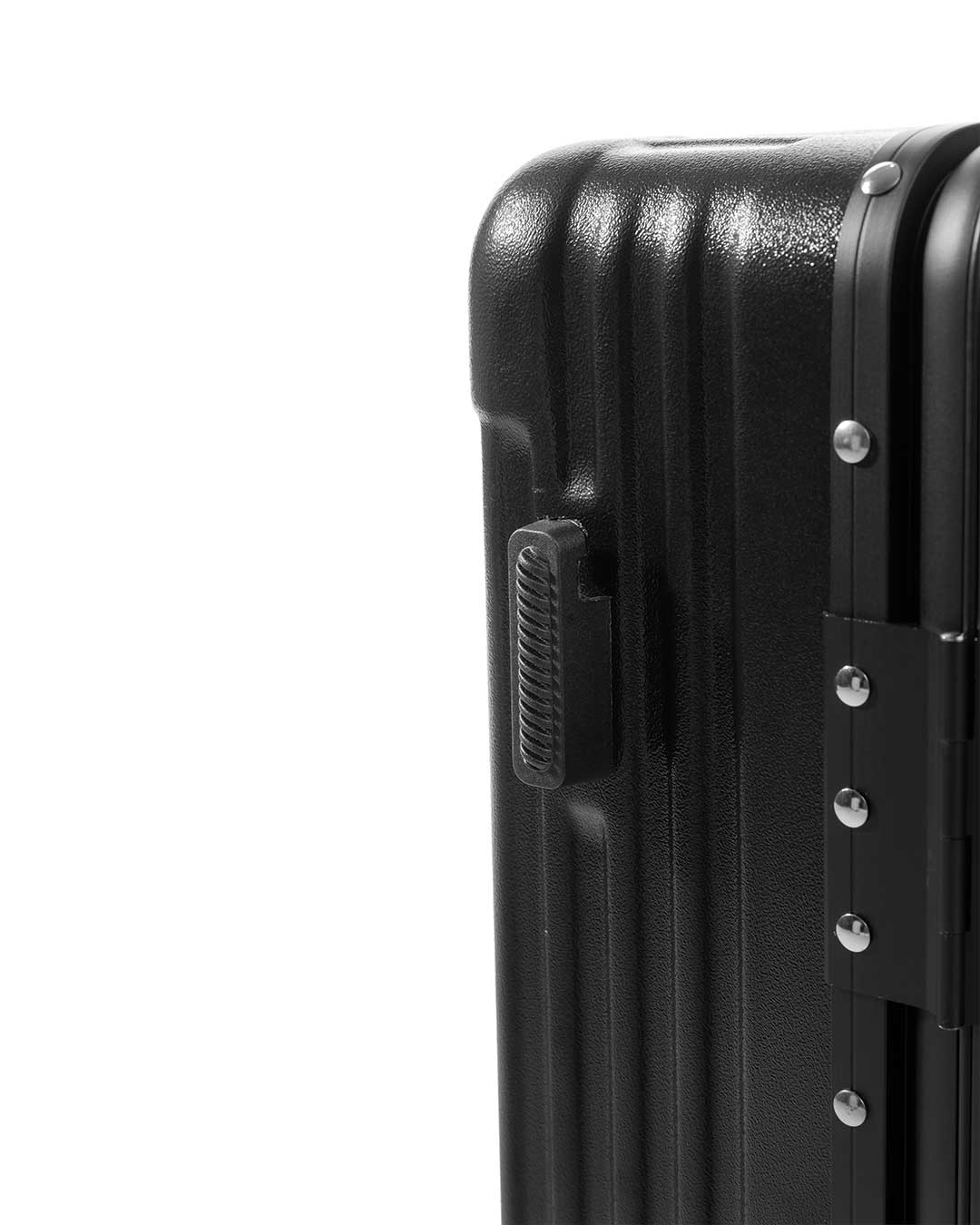 Quest Aluminium Trolley Bag - Black 20" Cabin