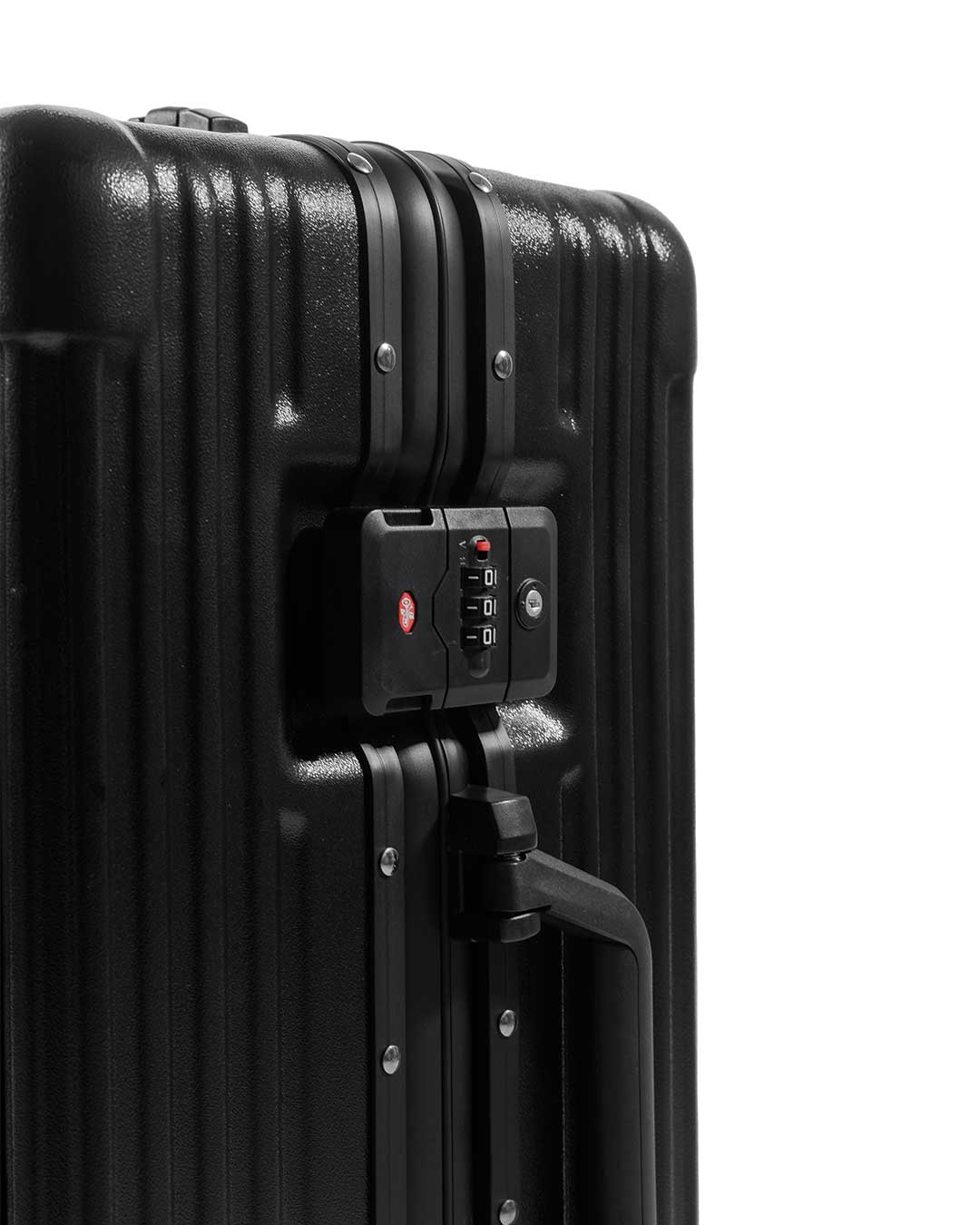 Quest Aluminium Trolley Bag - Black 20" Cabin