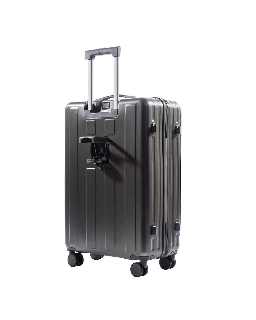 Voyage Trolley Bag - Dark Grey 26” Check-in Large - PYB Fashion