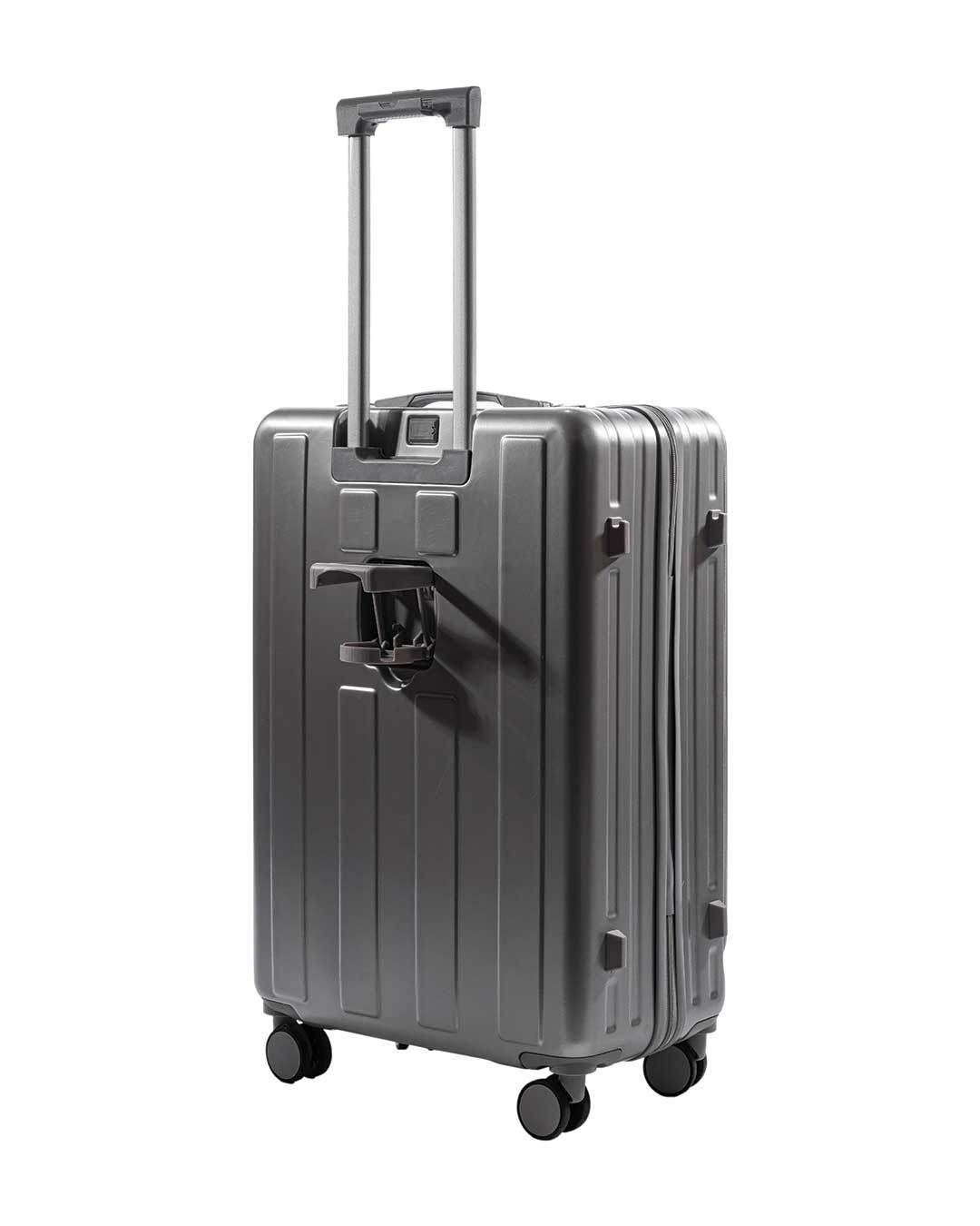 Voyage Trolley Bag - Light Grey 26” Check-in Large - PYB Fashion