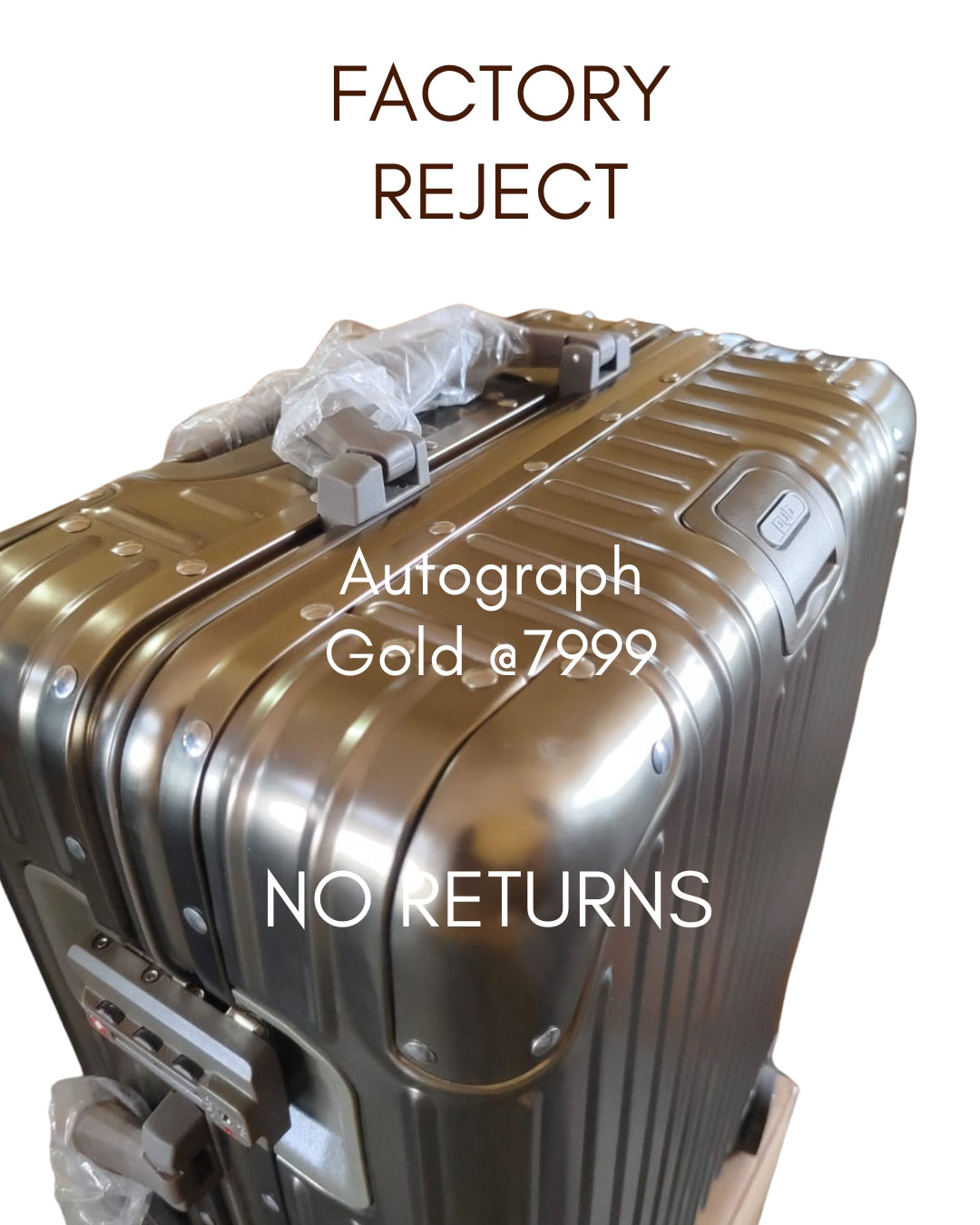Autograph Gold 20'' - Factory Clearance | ₹13,999 → ₹7,999