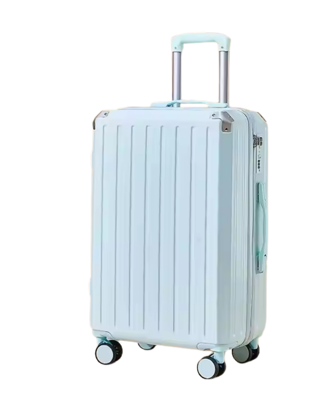 vogue lite blue pc cabin aluminium trolley bags in India
