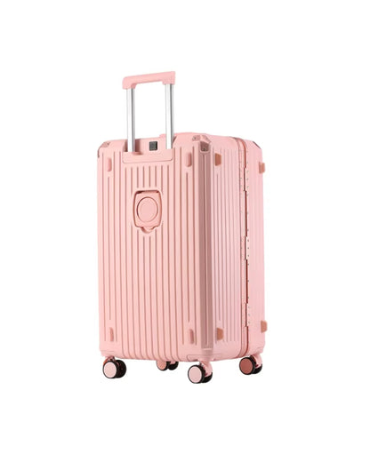 Vogue - Pink 26" PC Check-in Trunk Trolley