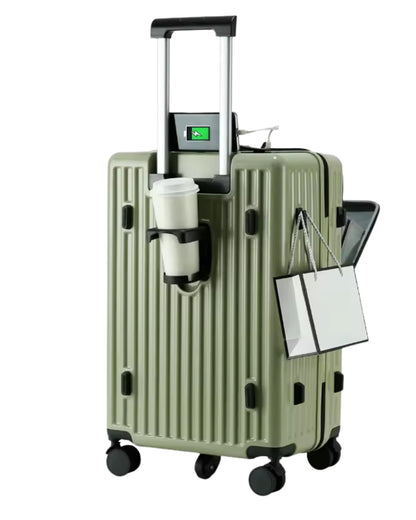 Spinner Trolley Bag - Light Green 20" Cabin