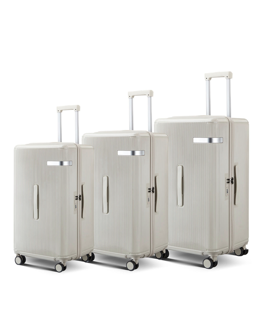 Marina Ivory - Set of 3 Trolley (20, 24 & 26 Inch)