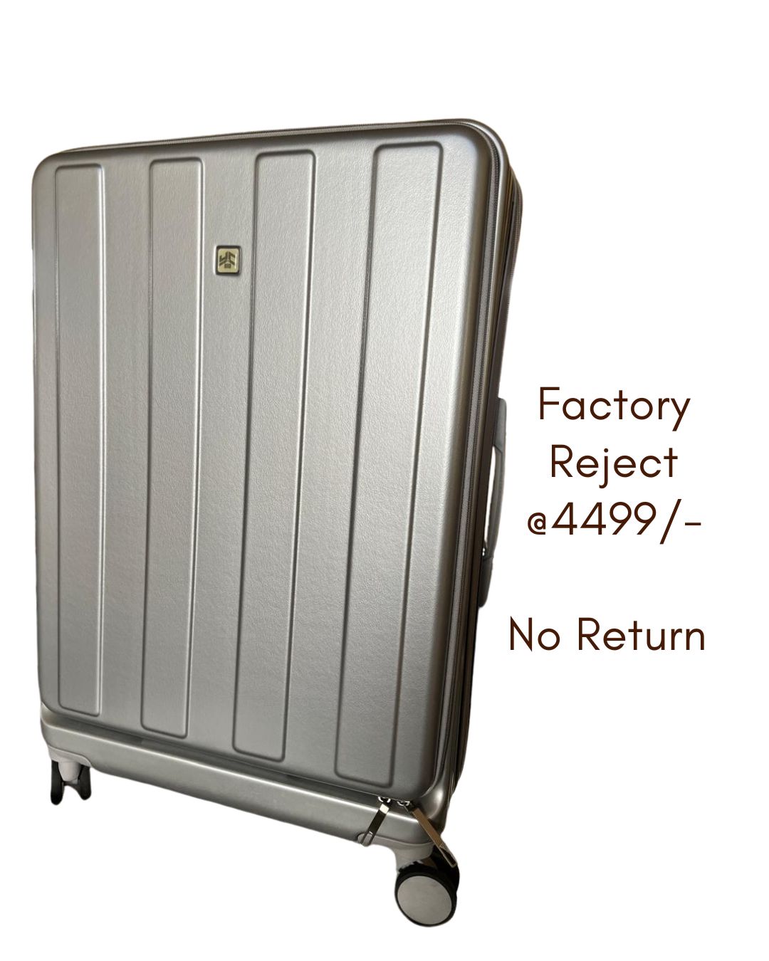 Voyage Trolley Bag - Grey 26” Check-in  Refurbished