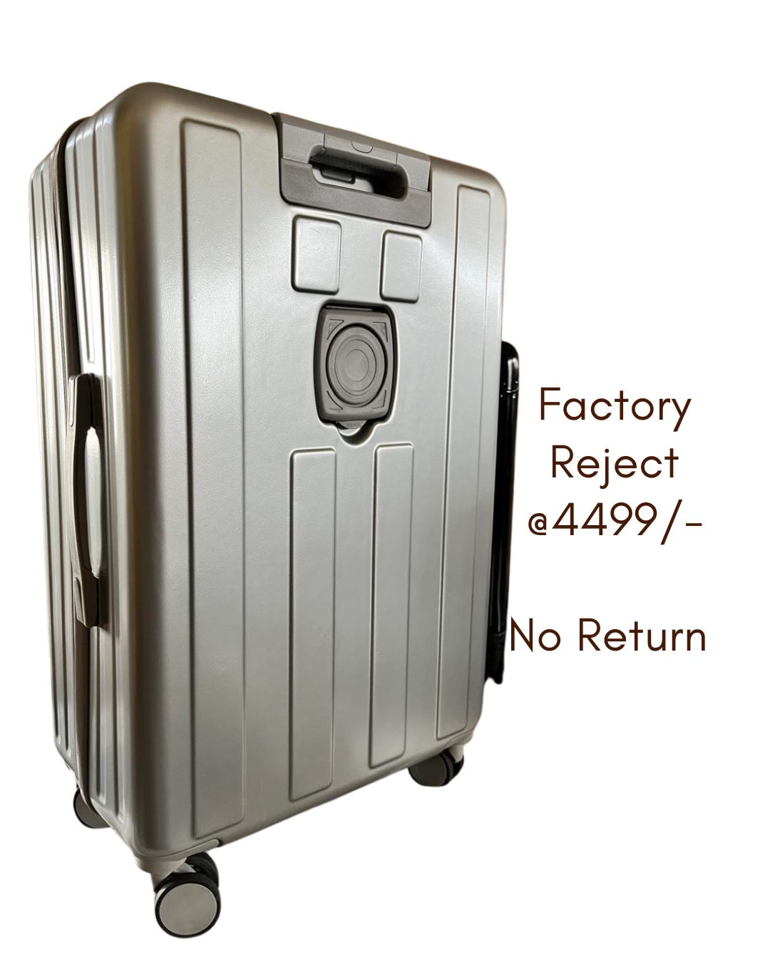 Voyage Trolley Bag - Grey 26” Check-in  Refurbished
