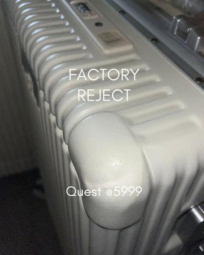 Quest White 20'' - Factory Clearance | ₹9,999 → ₹5,999