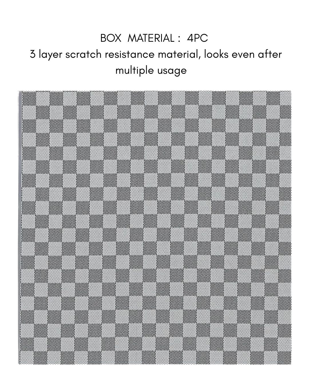 Selection - Silver 20'' Box Material Cabin Suitcase