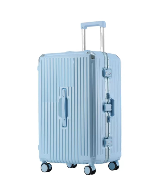 Vogue - Blue 26" PC Check-in Trunk Trolley