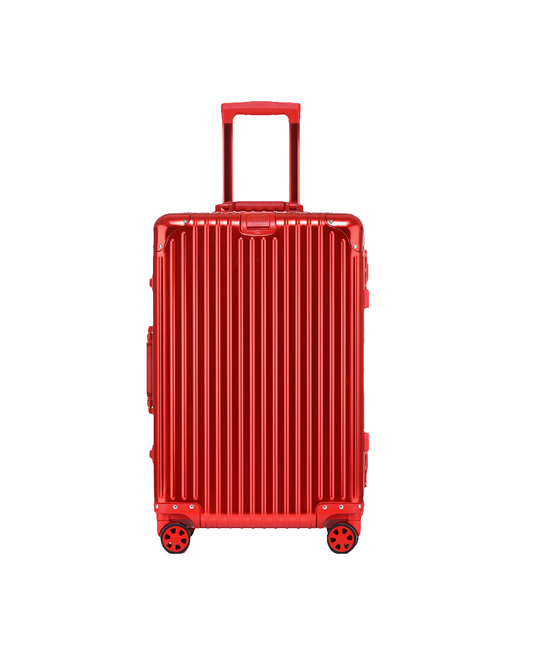 Autograph - Red 20" Aluminium Cabin Bag