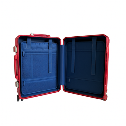 Autograph - Red 20" Aluminium Cabin Bag
