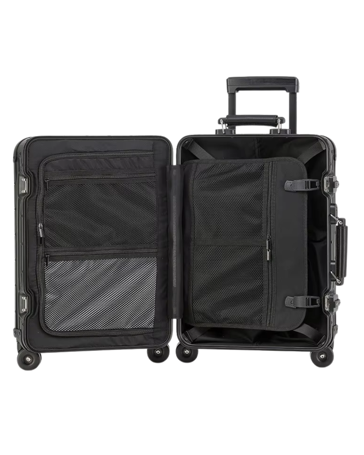 Selection - Black 20'' Box Material Cabin Suitcase