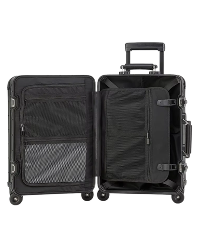 Selection - Black 20'' Box Material Cabin Suitcase