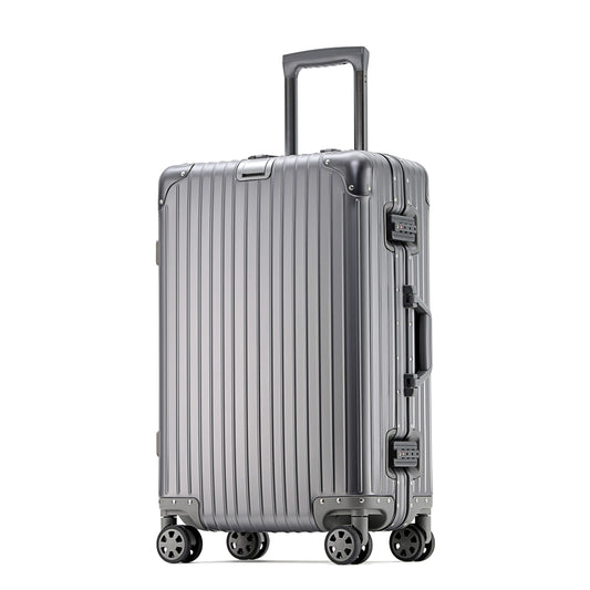Autograph - Grey 20" Aluminium Cabin Bag