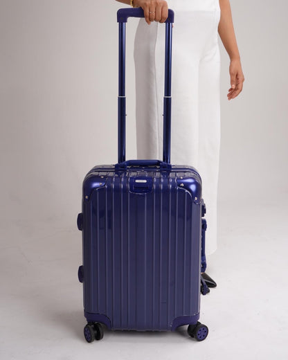 Autograph Lite- Royal Blue 20" PC Cabin Trolley